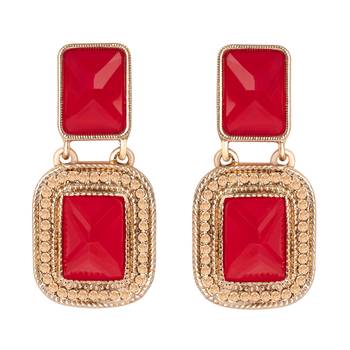 Gold diamond earrings 1