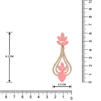 Gold diamond earrings 3