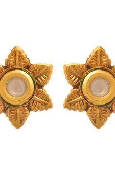 Gold earrings