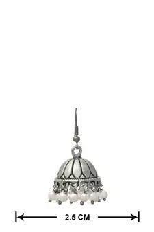 Silver earrings