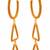Gold earrings