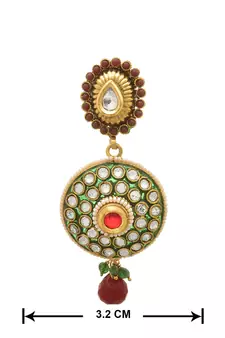 Gold diamond earrings