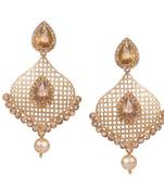 Gold earrings