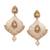 Gold earrings