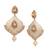 Gold earrings