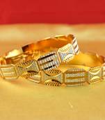 gold platted bangles size-2.4