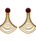 Gold earrings