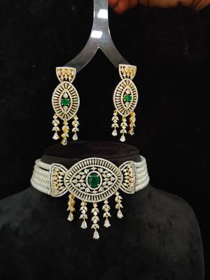 Natural Fresh Water Pearl  Choker Set From Hyderabad of Authenticity 1
