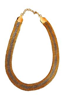Gold gold plated Brass Copper   Necklace