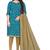 Sky-blue  chanderi salwar