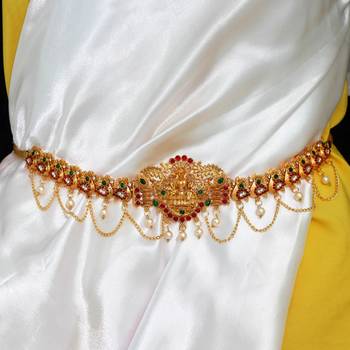 Pink bridal-kamarband 1