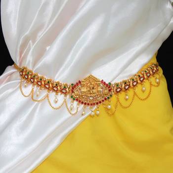 Pink bridal-kamarband 1