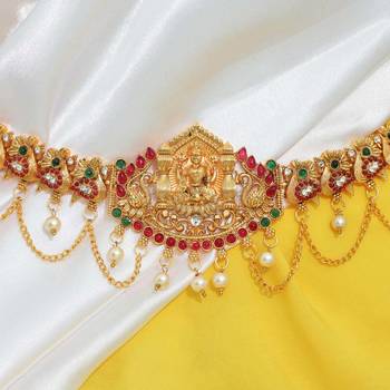 Pink bridal-kamarband 2