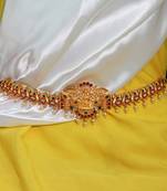 Pink bridal-kamarband