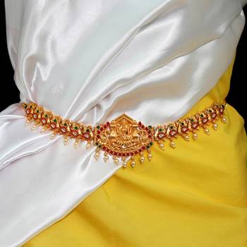 Pink bridal-kamarband 1