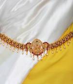 Pink bridal-kamarband