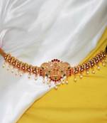 Pink bridal-kamarband