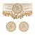 Traditional Choker Set Glided With Kundan & Pearls
