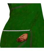 Rhodium Plated Ethnic Kundan Studded Kamarband Belly Chain