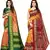 multicolor art_silk printed combo  saree with combo blouse