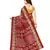 multicolor art_silk printed combo  saree with combo blouse