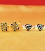 Gold And Silver Platted Toy Ring