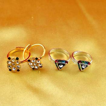 Gold And Silver Platted Toy Ring 2