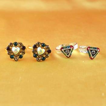 Gold And Silver Platted Toy Ring 1