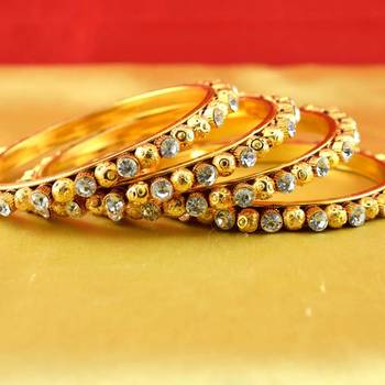 Gold Platted Bangles 1