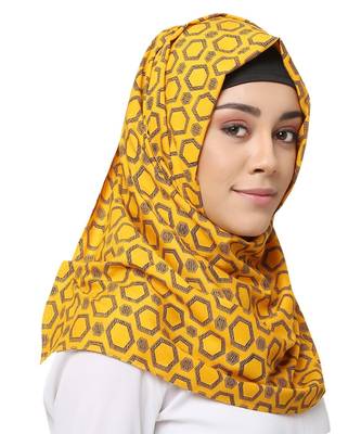 Cotton Rayon  Muslim Islamic Fancy Stylish Casual Hijab Scarf For Women Girls 1