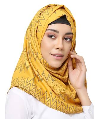 Cotton Rayon  Muslim Islamic Fancy Stylish Casual Hijab Scarf For Women Girls 1