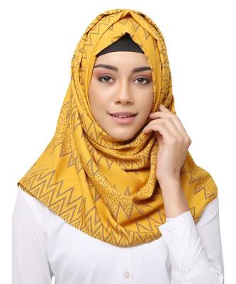 Cotton Rayon  Muslim Islamic Fancy Stylish Casual Hijab Scarf For Women Girls 3