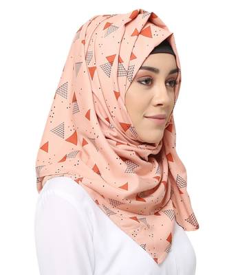 Cotton Rayon  Muslim Islamic Fancy Stylish Casual Hijab Scarf For Women Girls 1