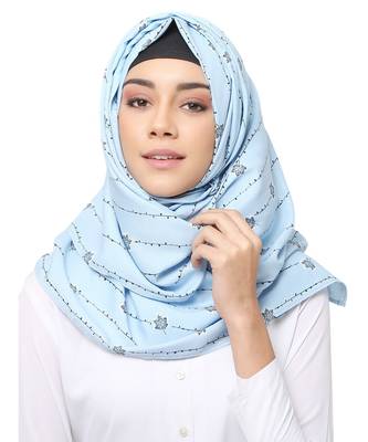 Cotton Rayon  Muslim Islamic Fancy Stylish Casual Hijab Scarf For Women Girls 3