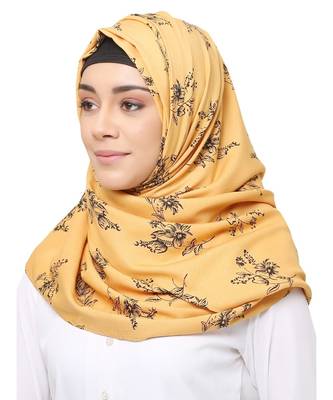 Cotton Rayon  Muslim Islamic Fancy Stylish Casual Hijab Scarf For Women Girls 2