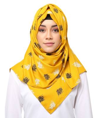 Cotton Rayon  Muslim Islamic Fancy Stylish Casual Hijab Scarf For Women Girls 4