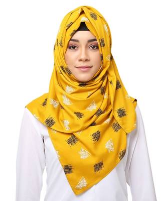 Cotton Rayon  Muslim Islamic Fancy Stylish Casual Hijab Scarf For Women Girls 5