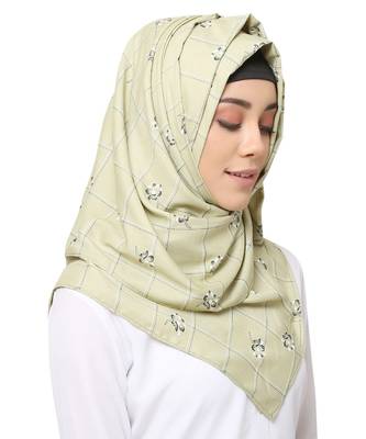 Cotton Rayon  Muslim Islamic Fancy Stylish Casual Hijab Scarf For Women Girls 3