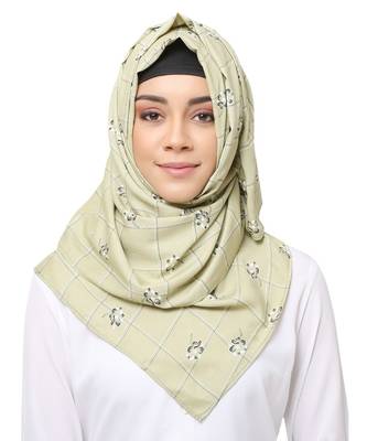 Cotton Rayon  Muslim Islamic Fancy Stylish Casual Hijab Scarf For Women Girls 4