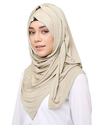 Viscose Jersey Muslim Islamic Fancy Stylish Casual Hijab Scarf For Women Girls 2