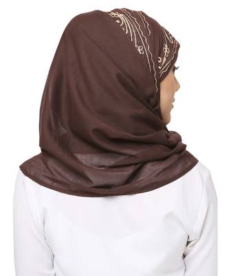 Cotton   Muslim Islamic Fancy Stylish Casual Hijab Scarf For Women Girls 4