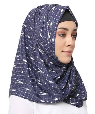 Cotton Rayon  Muslim Islamic Fancy Stylish Casual Hijab Scarf For Women Girls 1