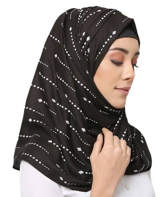 Cotton Rayon  Muslim Islamic Fancy Stylish Casual Hijab Scarf For Women Girls 1