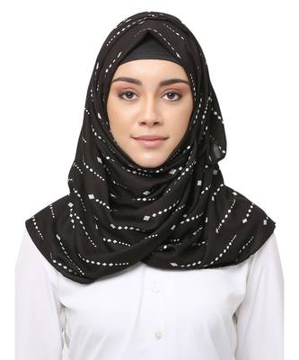 Cotton Rayon  Muslim Islamic Fancy Stylish Casual Hijab Scarf For Women Girls 3