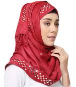 Viscose  Muslim Islamic Fancy Stylish Casual Hijab Scarf For Women Girls
