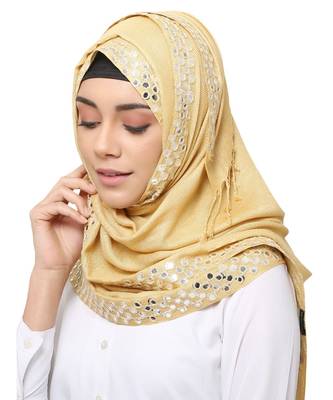 Viscose  Muslim Islamic Fancy Stylish Casual Hijab Scarf For Women Girls 2
