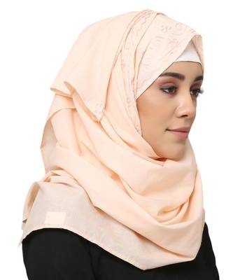 Cotton   Muslim Islamic Fancy Stylish Casual Hijab Scarf For Women Girls 1