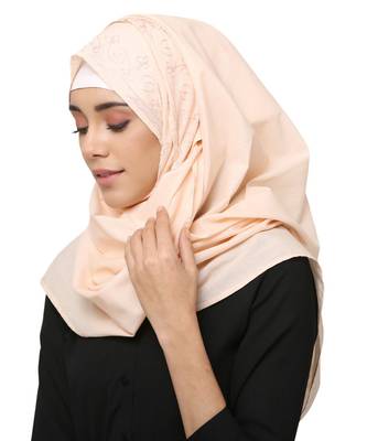 Cotton   Muslim Islamic Fancy Stylish Casual Hijab Scarf For Women Girls 2