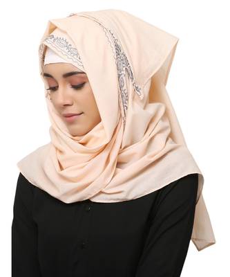 Cotton   Muslim Islamic Fancy Stylish Casual Hijab Scarf For Women Girls 2
