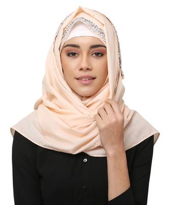 Cotton   Muslim Islamic Fancy Stylish Casual Hijab Scarf For Women Girls 3